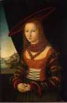 Cranach Lucas I Portrait of a Woman - Hermitage